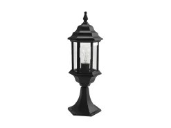 AKUNADECOR Sobremuro De Exterior En Aluminio Modelo Pollux Ip44 Negro Discount