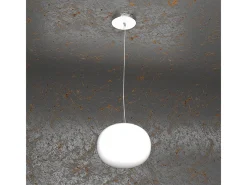 Soft Sospensione D.18 Cm. 1 Luce Plateado