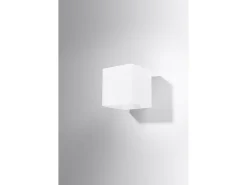 Discount Sollux Lighting Sollux - 1 luz de pared a ras de suelo Blanca, G9 Blanco