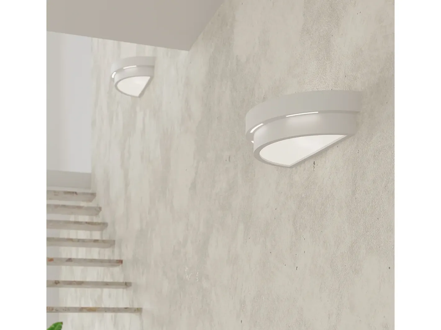 Sollux Lighting Sollux - 1 luz de pared de cerámica a ras de suelo blanca, E27 Blanco Hot