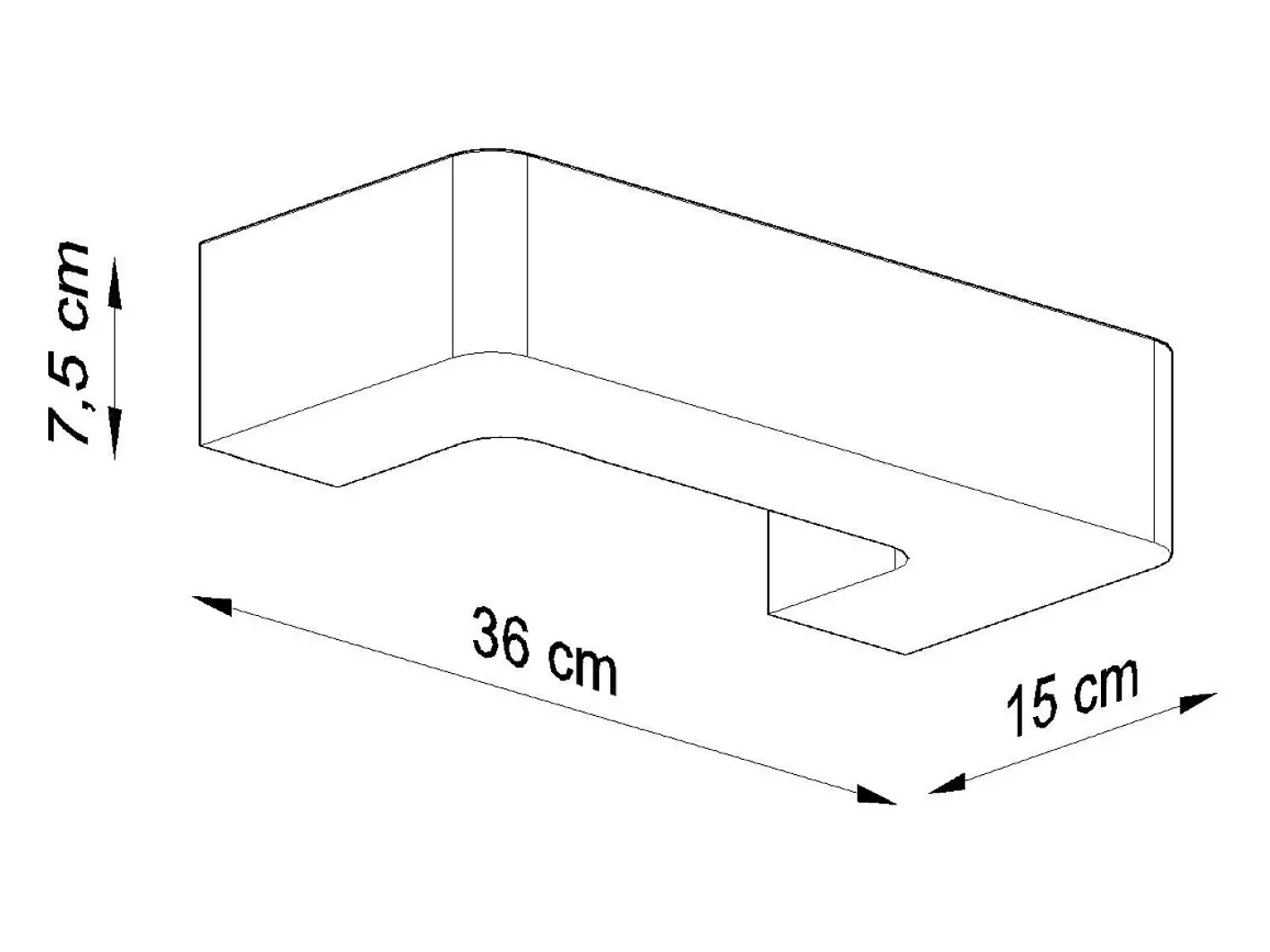 Clearance Sollux Lighting Sollux - 1 luz de pared de cerámica a ras de suelo blanca, E27 Blanco