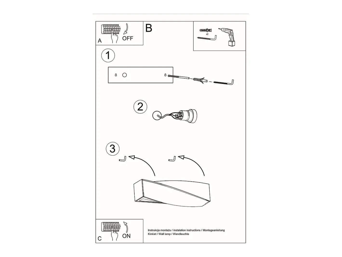 Best Sollux Lighting Sollux - 1 luz de pared de cerámica a ras de suelo blanca, E27 Blanco