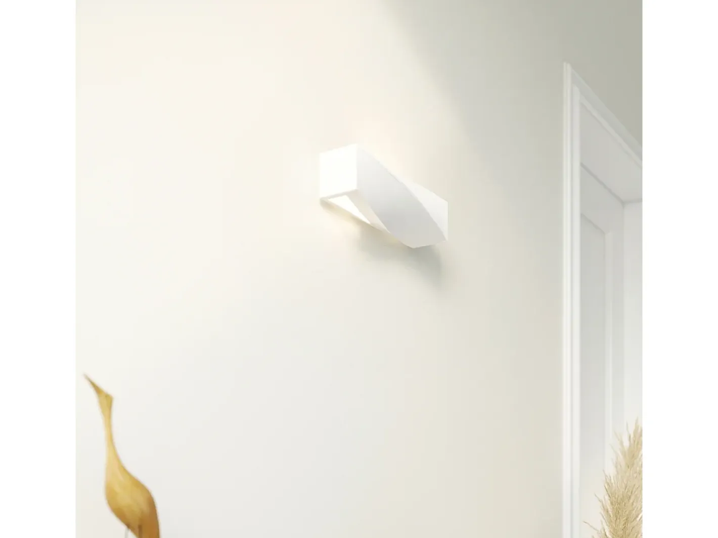 Best Sollux Lighting Sollux - 1 luz de pared de cerámica a ras de suelo blanca, E27 Blanco