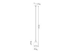Sollux Lighting Sollux Alino Plafón colgante Dome Negro Sale