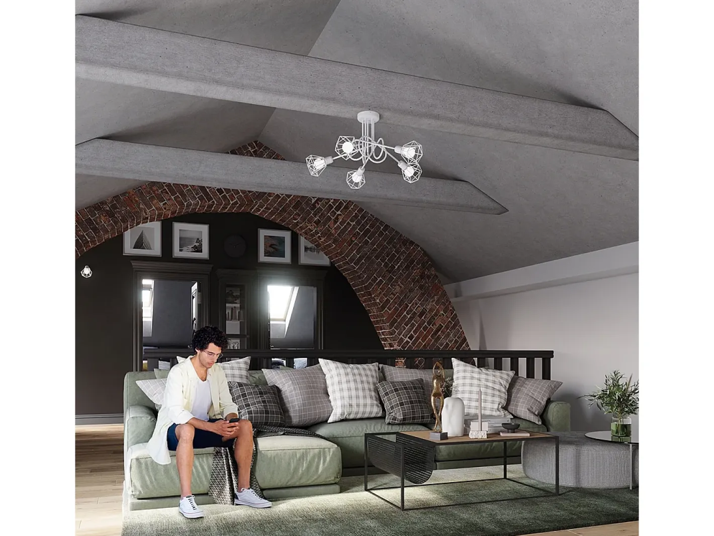 Clearance Sollux Lighting Sollux Artemis Foco individual Blanco