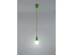 Sollux Lighting Sollux DIEGO - 1 luz colgante de techo Verde Clearance