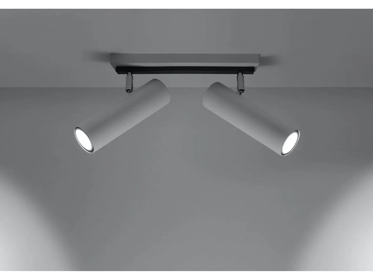 Sollux Lighting Sollux DIREZIONE - Barra de 2 focos de luz blanca, GU10 Blanco Sale