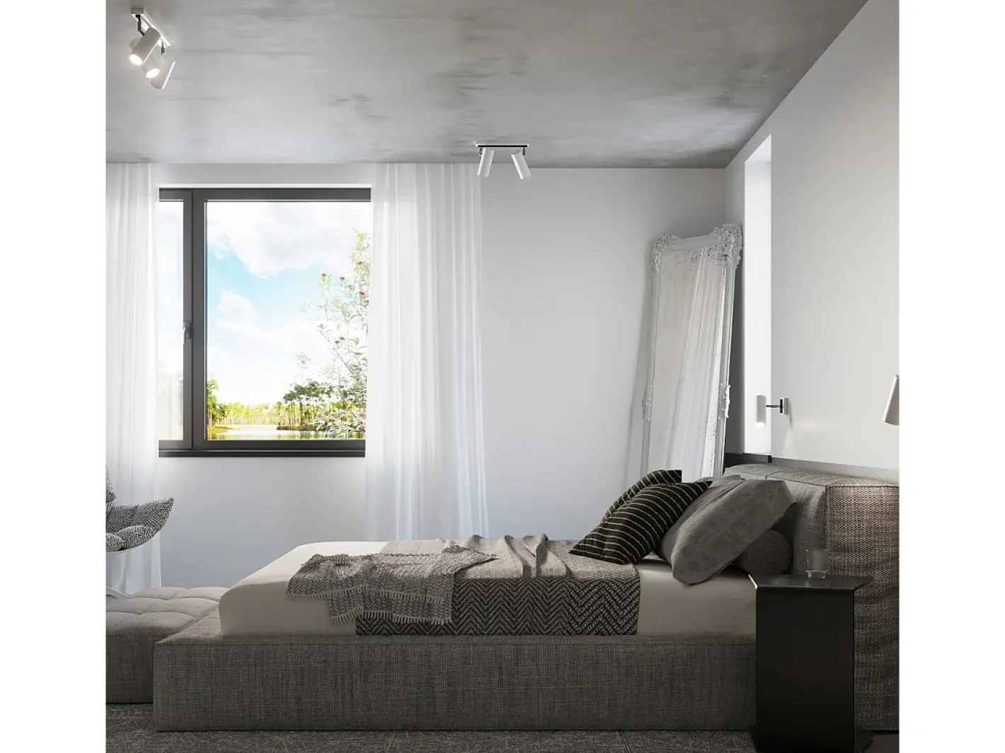Sollux Lighting Sollux DIREZIONE - Barra de 2 focos de luz blanca, GU10 Blanco Sale