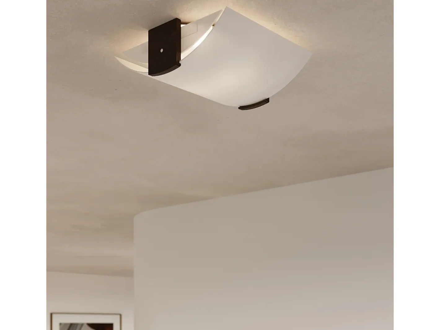 Sollux Lighting Aplique Para Pared-Sollux EMILIO - Aplique de 2 luces , Wengué, E14 Blanco