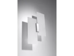 Sollux Lighting Sollux FABIANO - Aplique de pared 2 luces , Cromado, E27 Blanco Clearance