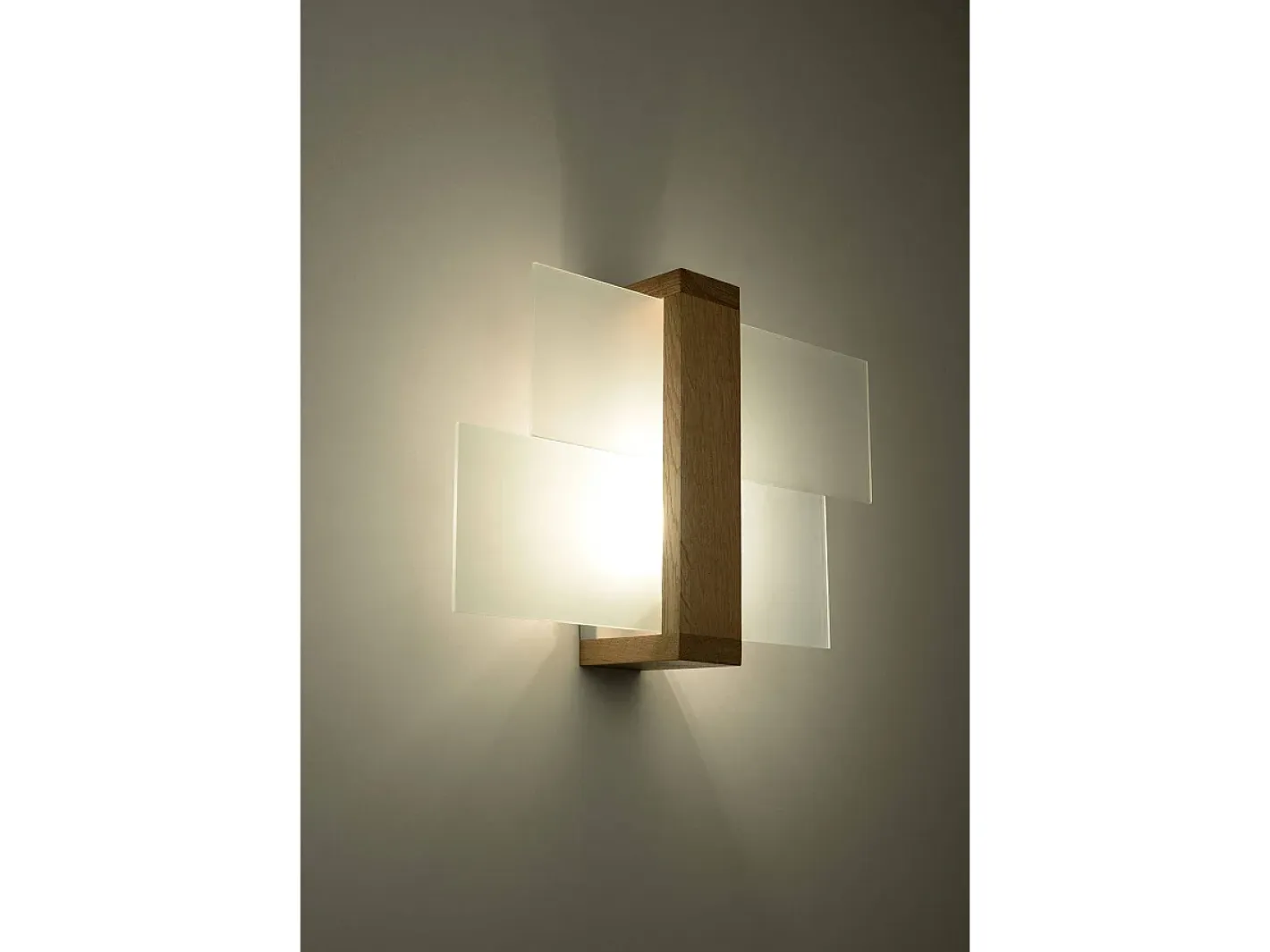 Sollux Lighting Sollux FENIKS - 1 Aplique de pared a ras de madera natural, E27 Marru00f3n Discount