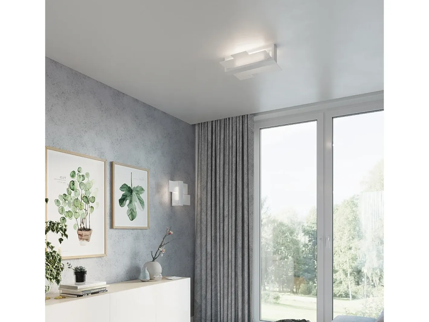 Sollux Lighting Sollux FENIKS - Lámpara de techo empotrada de 2 luces Blanca, E27 Blanco Discount