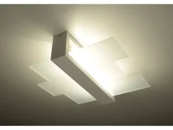 Sollux Lighting Sollux FENIKS - Lámpara de techo empotrada de 2 luces Blanca, E27 Blanco Discount