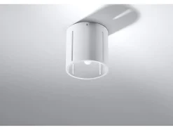 Sollux Lighting Sollux INEZ - 1 luz de techo a ras de suelo blanca, G9 Blanco Sale