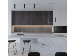 Best Sollux Lighting Sollux LAGOS - Lámpara colgante de techo con 1 luz Negra, GU10 Negro