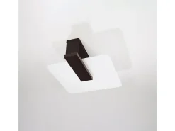 Sollux Lighting Sollux Lappo Plafón de techo Wengué Marru00f3n Clearance