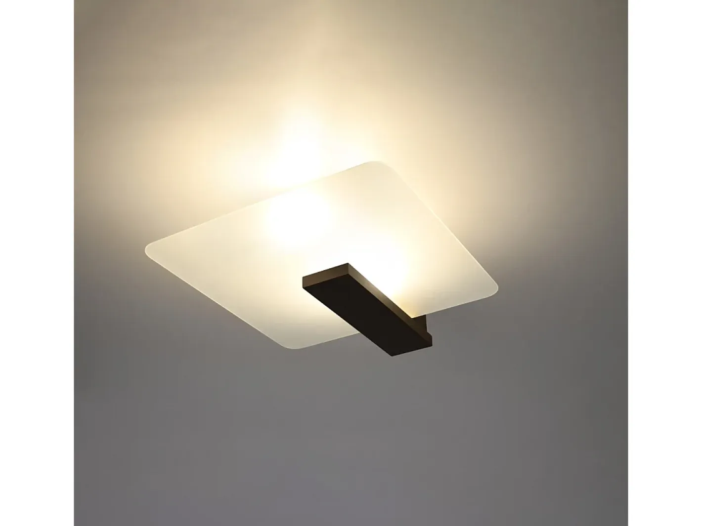 Sollux Lighting Sollux Lappo Plafón de techo Wengué Marru00f3n Clearance