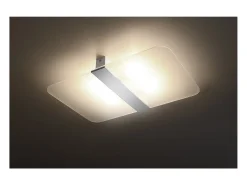 Sollux Lighting Azalia Plafón Decorativo Empotrado, , Cromo, 2x G9 Blanco Outlet