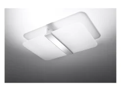Sollux Lighting Azalia Plafón Decorativo Empotrado, , Cromo, 2x G9 Blanco Outlet