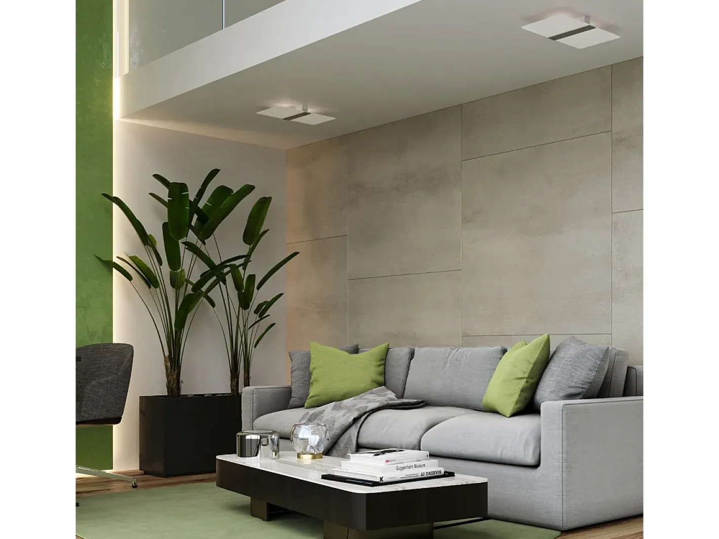 Sollux Lighting Azalia Plafón Decorativo Empotrado, , Cromo, 2x G9 Blanco Outlet