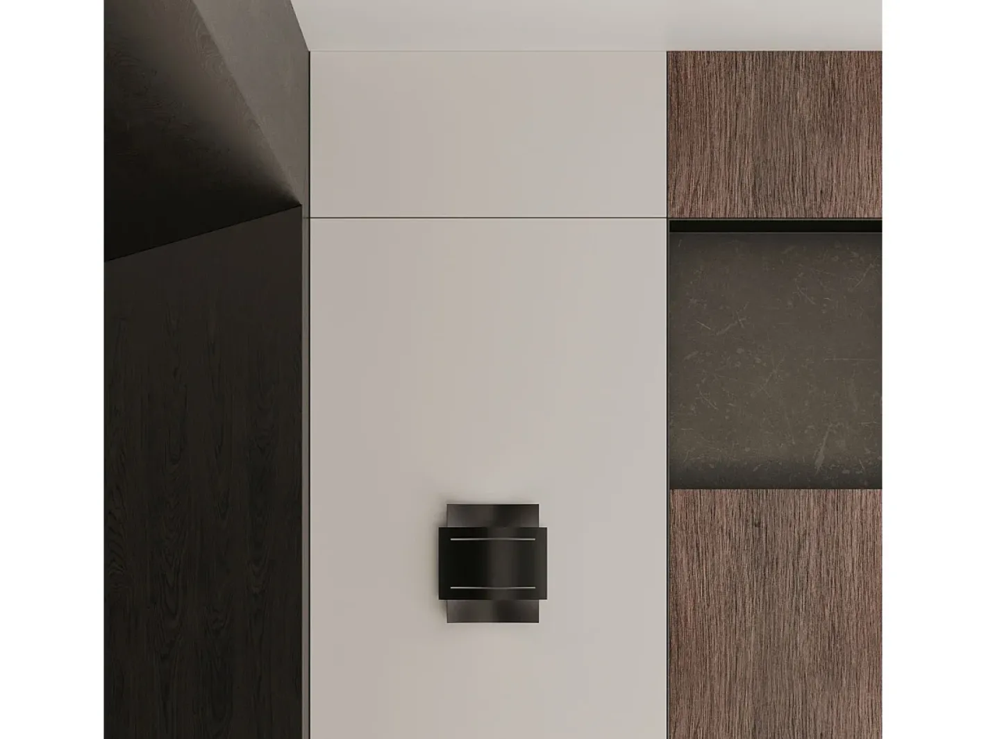 Sollux Lighting Aplique Para Pared-Hestia Lámpara de Pared Up & Down, , 21cm Negro