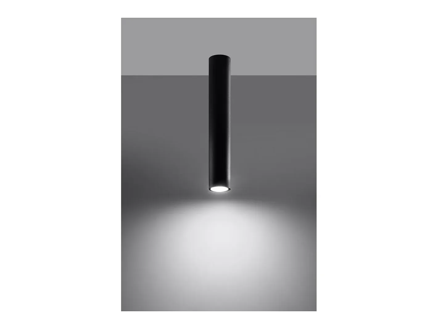Sollux Lighting Lagos Downlight de Superficie, , 40cm Negro Online