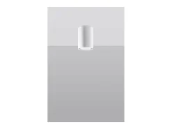 Sollux Lighting Plafón-Lagos Downlight de Superficie, , 10cm Blanco
