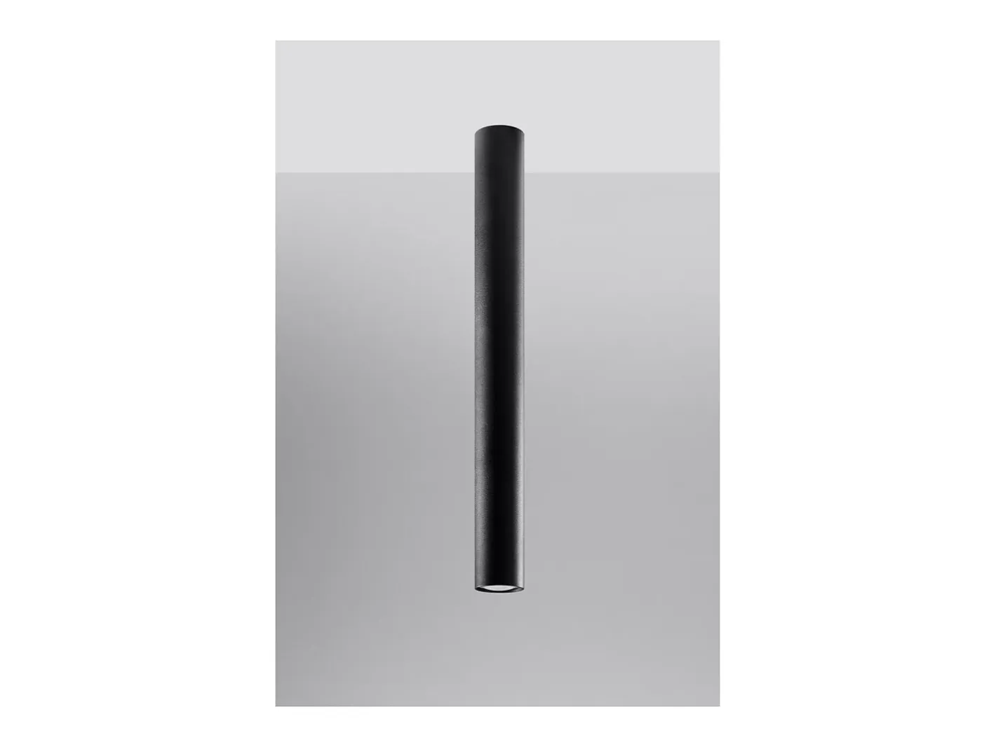 Sollux Lighting Plafón-Lagos Downlight de Superficie, , 60cm Negro