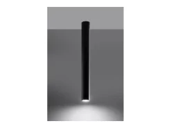 Sollux Lighting Plafón-Lagos Downlight de Superficie, , 60cm Negro