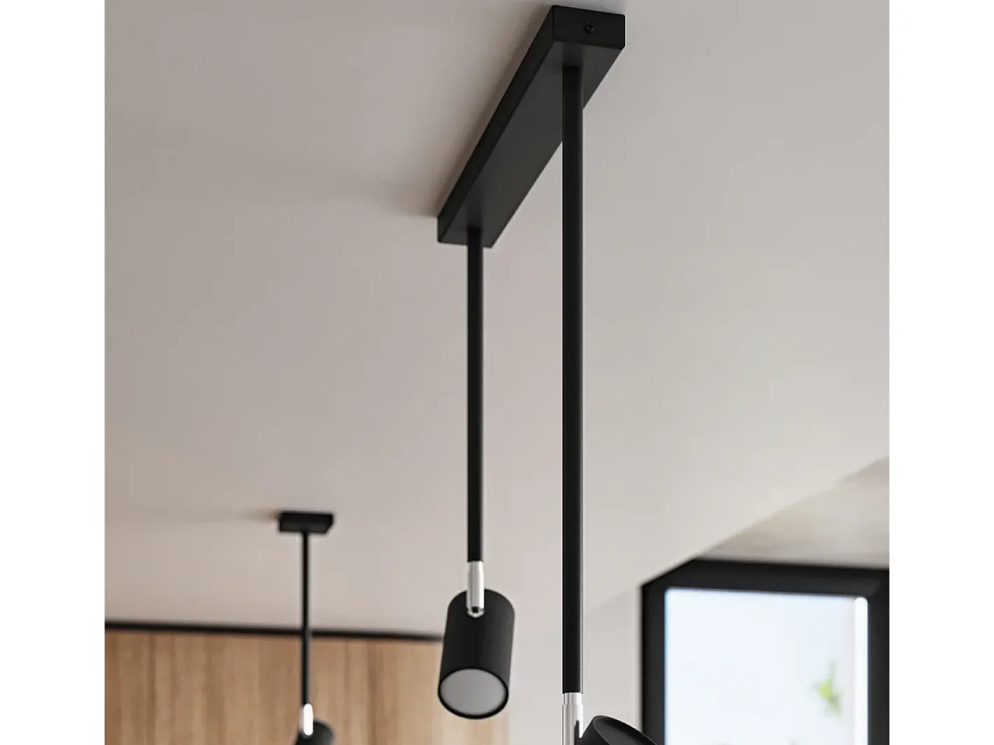Sollux Lighting Plafón-Norano Foco individual, , 1x GU10 Negro