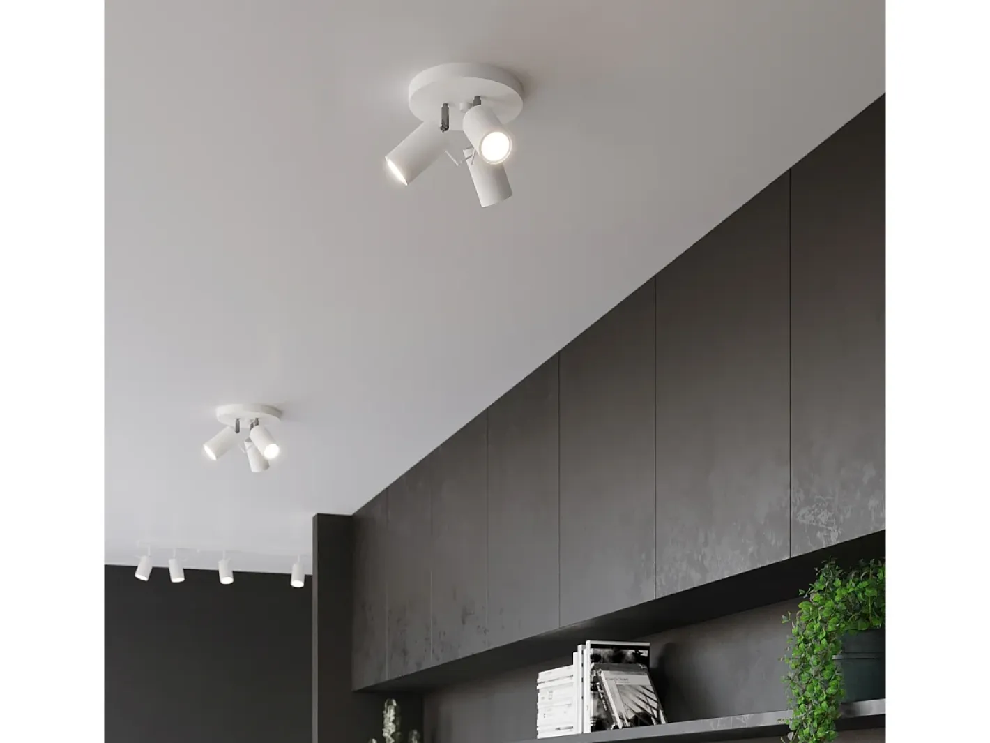 Sollux Lighting Ring Grupos de focos de techo, , 3x GU10 Blanco Sale