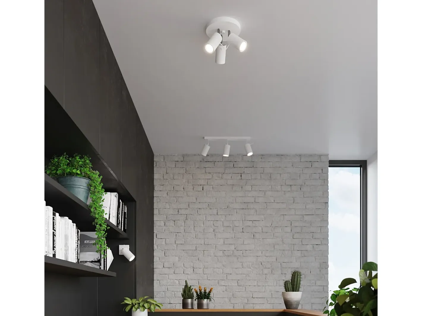 Sollux Lighting Ring Grupos de focos de techo, , 3x GU10 Blanco Sale
