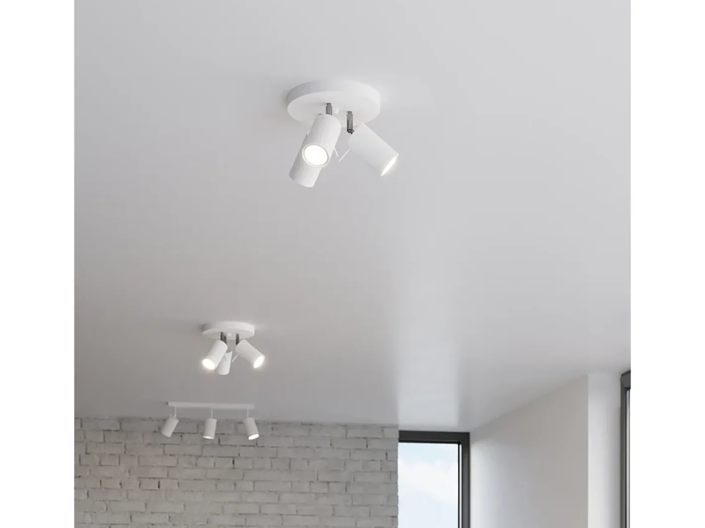 Sollux Lighting Ring Grupos de focos de techo, , 3x GU10 Blanco Sale