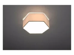 New Sollux Lighting Sunde Plafón Decorativo Empotrado, , 11,5cm Blanco