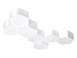 New Sollux Lighting Sunde Plafón Decorativo Empotrado, , 11,5cm Blanco