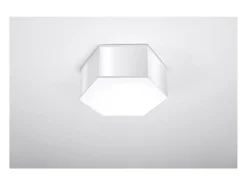 Clearance Sollux Lighting Sunde Plafón Decorativo Empotrado, , 13,5cm Blanco