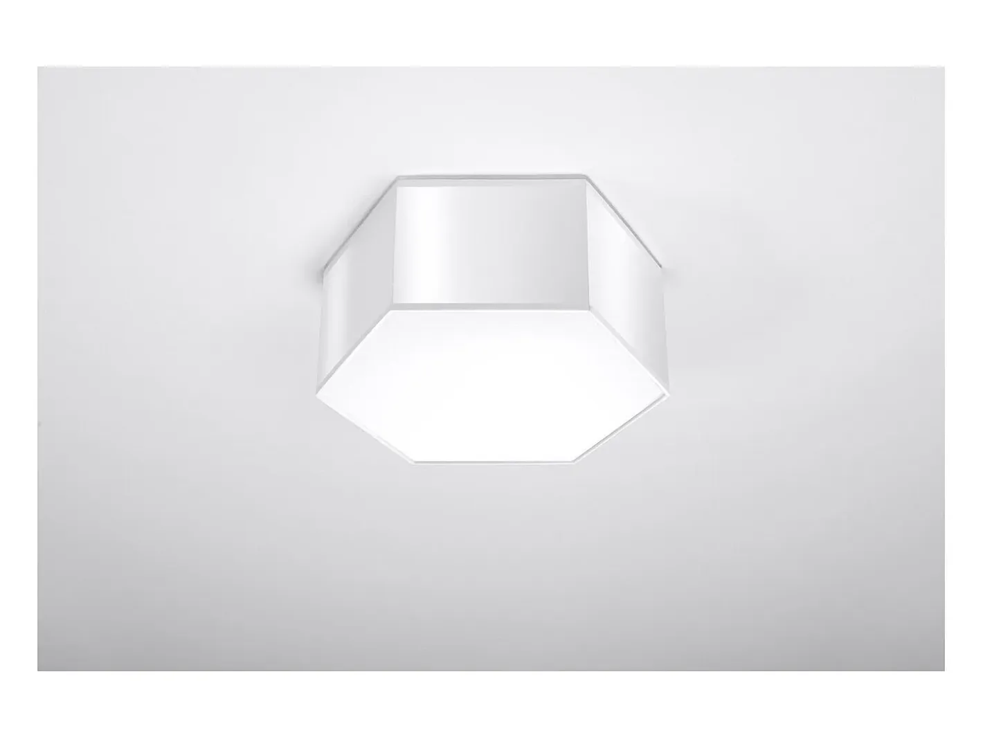 Clearance Sollux Lighting Sunde Plafón Decorativo Empotrado, , 13,5cm Blanco