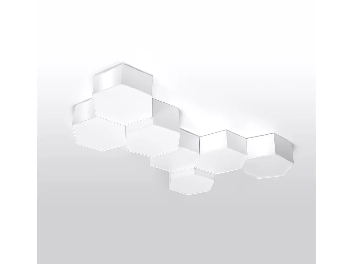 Clearance Sollux Lighting Sunde Plafón Decorativo Empotrado, , 13,5cm Blanco