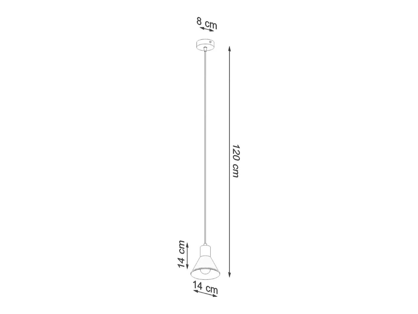 Sollux Lighting Taleja Lámpara de Techo Colgante Dome, , 1x E27 Negro Sale