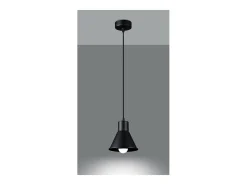 Sollux Lighting Taleja Lámpara de Techo Colgante Dome, , 1x E27 Negro Sale