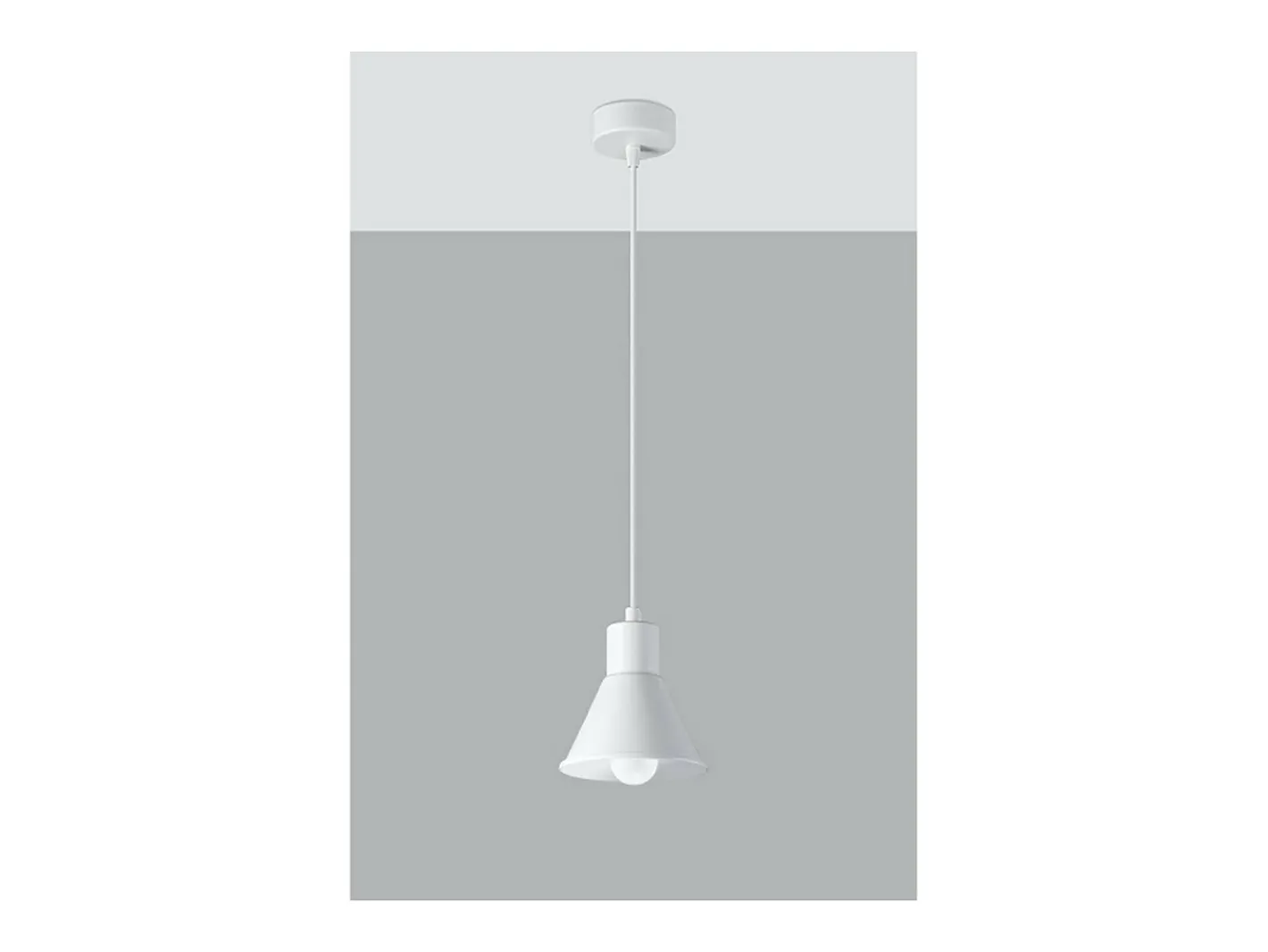 Sale Sollux Lighting Taleja Plafón Colgante Dome, , 1x E27 Blanco