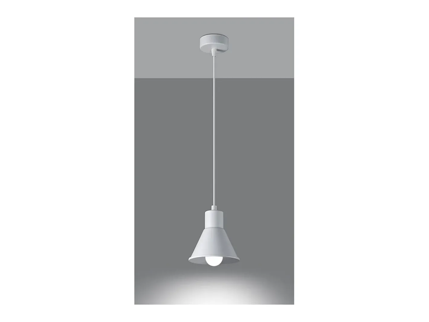 Sale Sollux Lighting Taleja Plafón Colgante Dome, , 1x E27 Blanco
