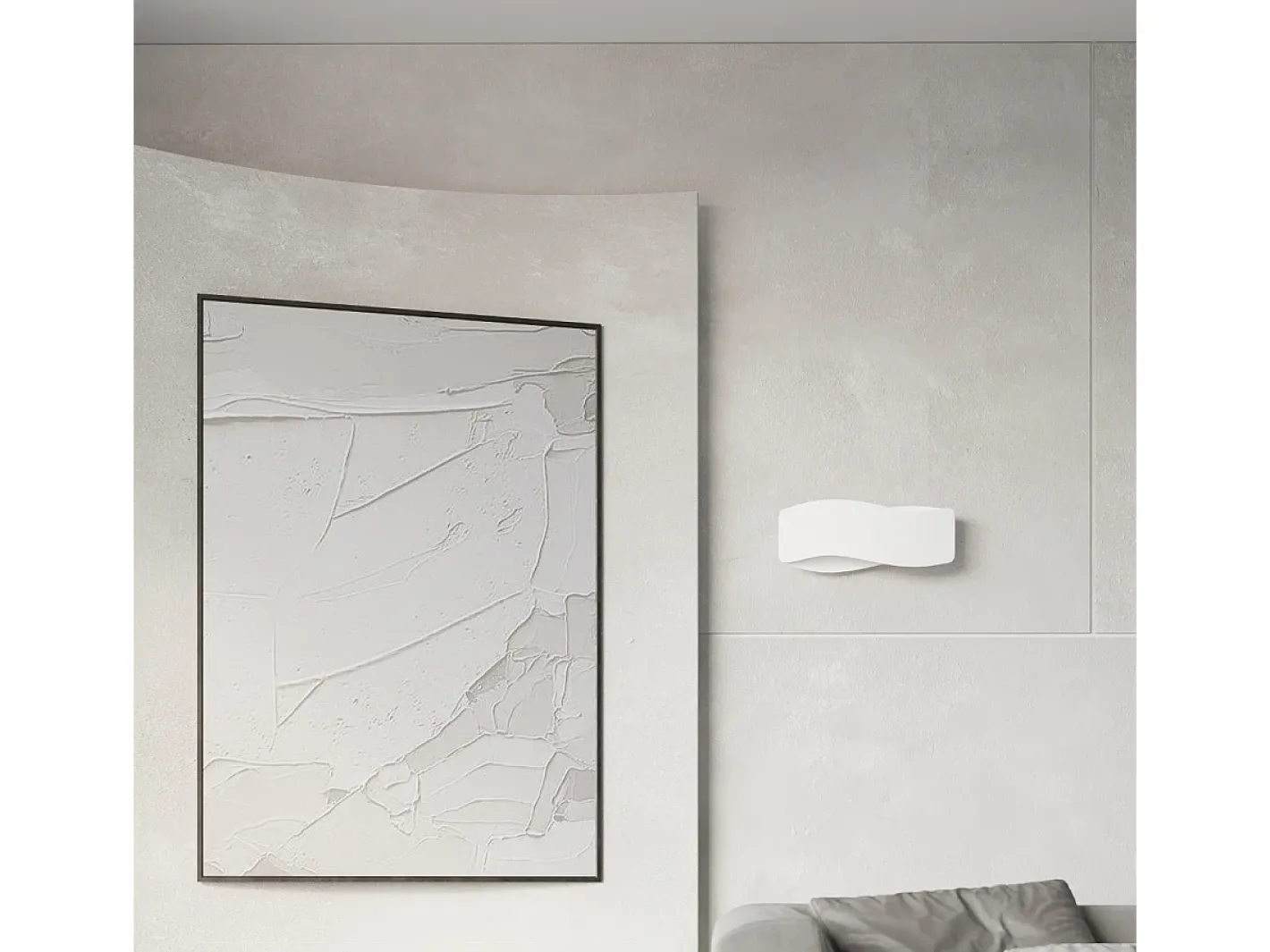 Clearance Sollux Lighting Tila Aplique Up & Down, , 40cm Blanco