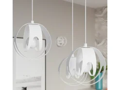 Sollux Lighting Tulos Plafón Colgante Cluster, , 3x E27 Blanco Sale