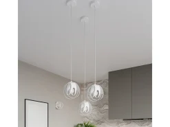 Sollux Lighting Tulos Plafón Colgante Cluster, , 3x E27 Blanco Sale