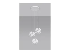 Sollux Lighting Tulos Plafón Colgante Cluster, , 3x E27 Blanco Sale