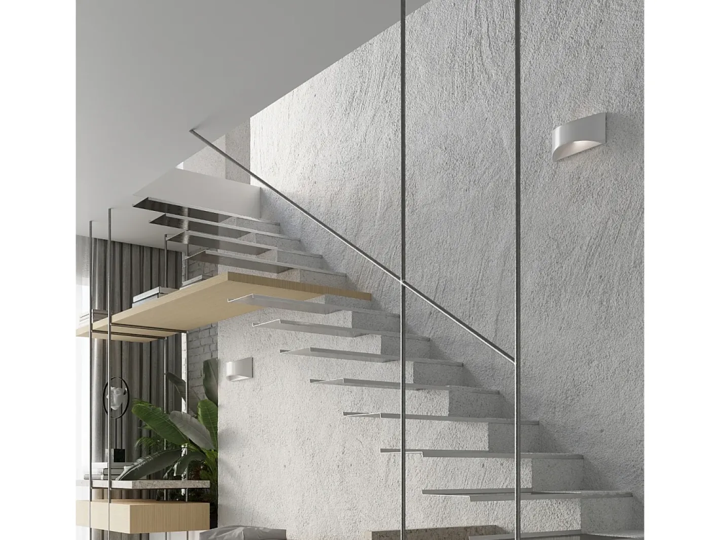 Sollux Lighting Vixen Lámpara de pared Up & Down, blanca, 31,5 cm Blanco Best