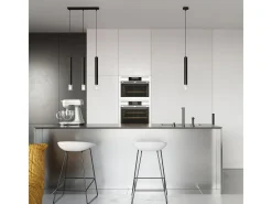 Sollux Lighting Lámpara Suspendida-Wezyr Lámpara de Techo Colgante Bar, , 2x G9 Negro