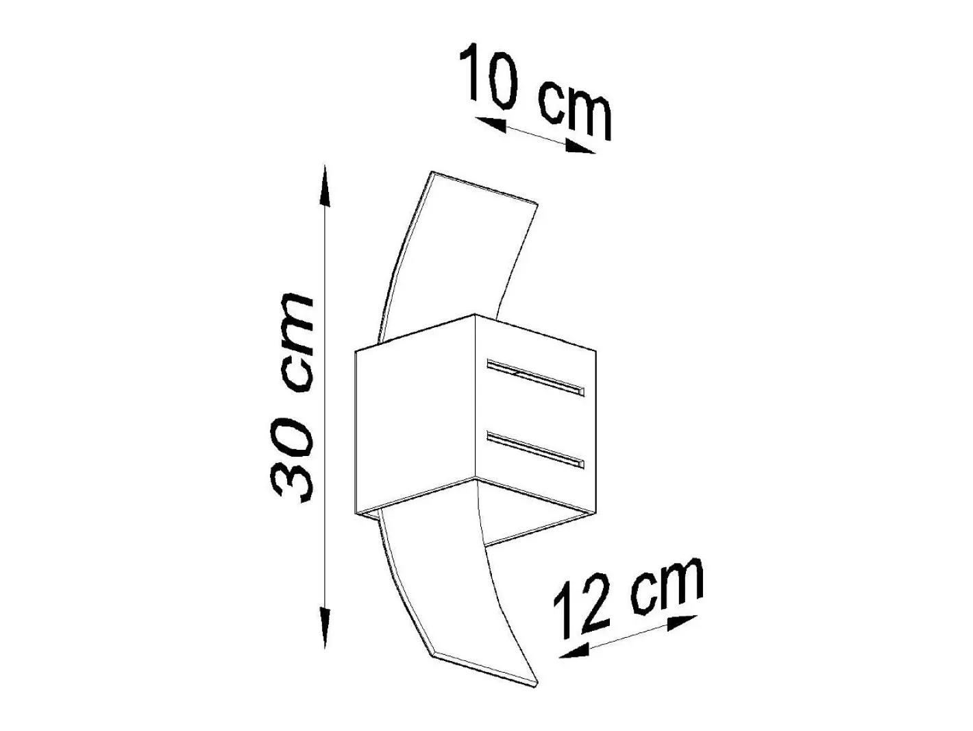 Sollux Lighting Sollux LORETO - 1 aplique de luz blanca, G9 Blanco
