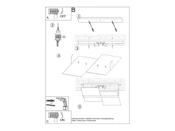 Sollux Lighting Sollux MASSIMO - Lámpara de empotrar decorativa de 2 luces , Cromado, E27 Blanco Sale